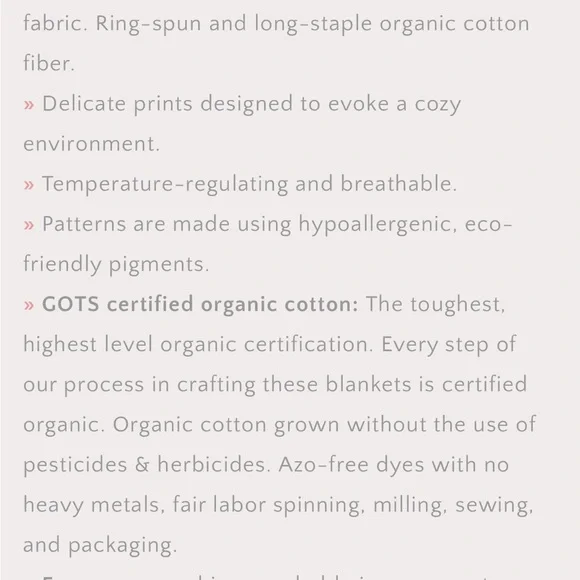 Magnolia Organics Cloud Collection Blanket Quilt -Brush Lines-Terra Cotta -Twin - Picture 11 of 12